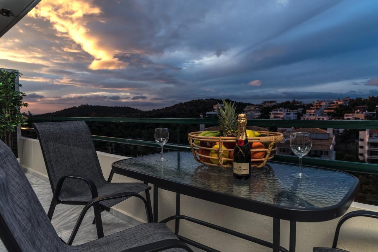 Apartment For 4 Ppl With Great View In Ateny Zewnętrze zdjęcie